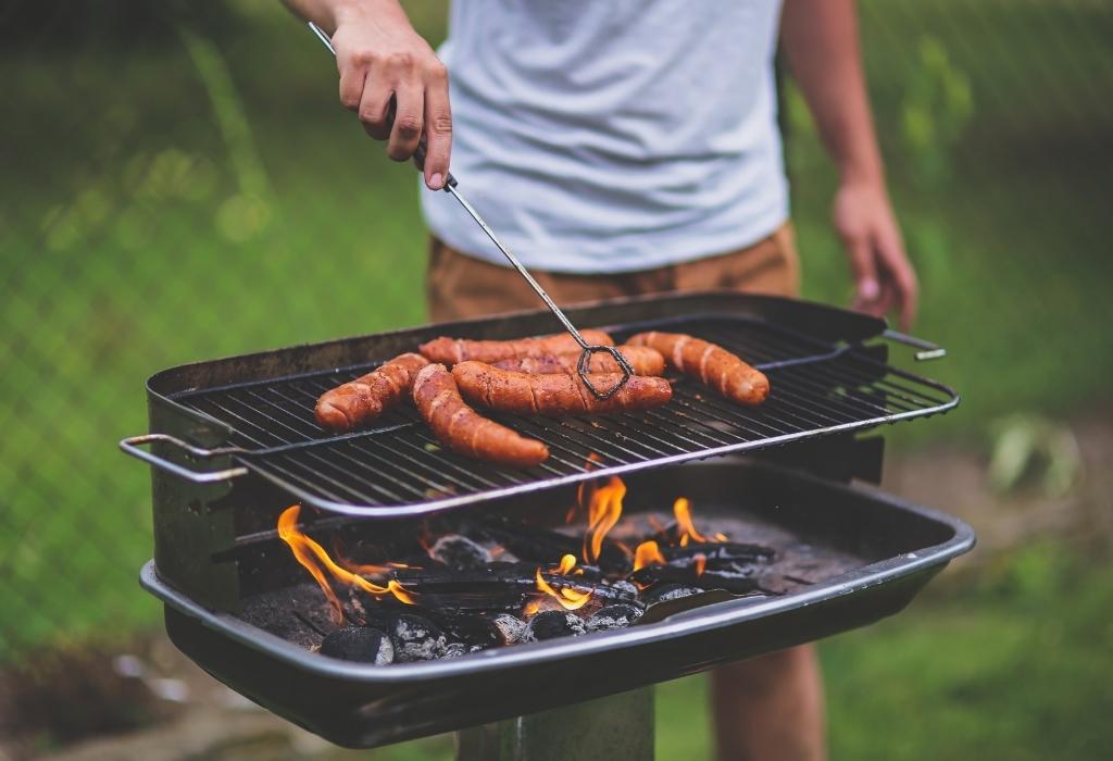 sausages on bbq - summer dinner ideas