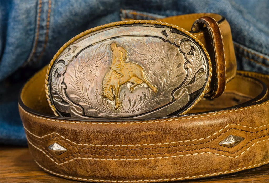 men's cowboy belt buckle
