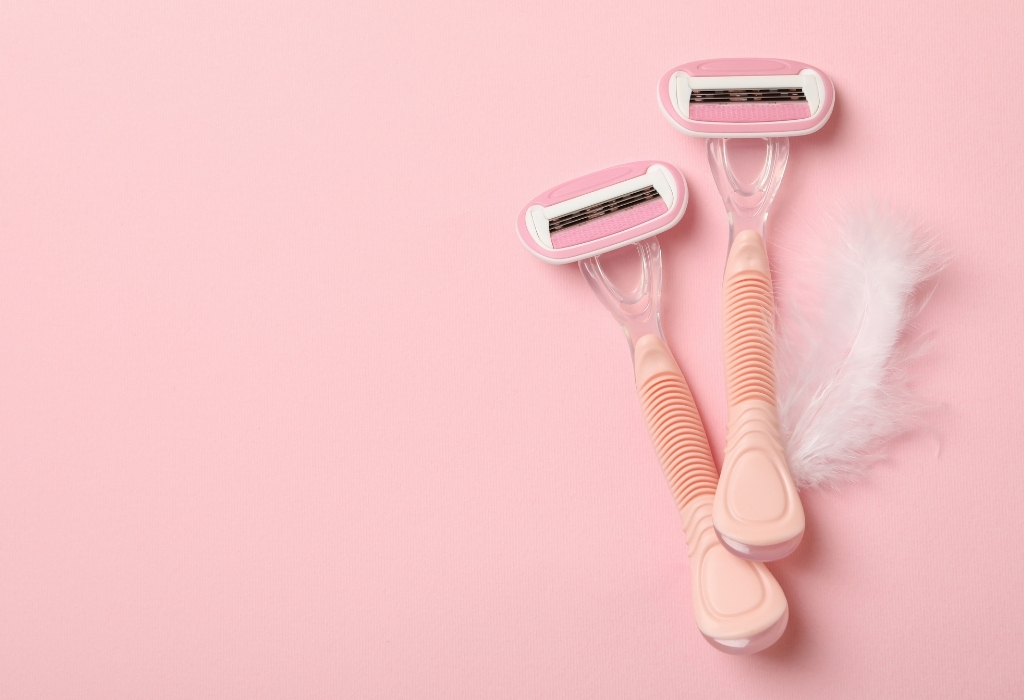pink razors for women - shave men's armpits