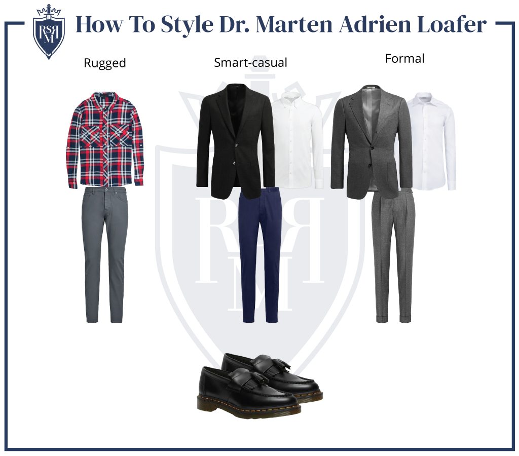 dr marten adrien loafers - Men's Dr. Marten boots