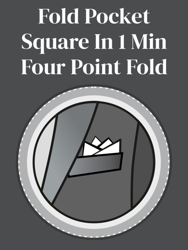 Fold Pocket Square – Four Point Fold