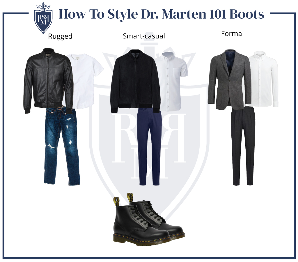 doc marten 101 boots look book