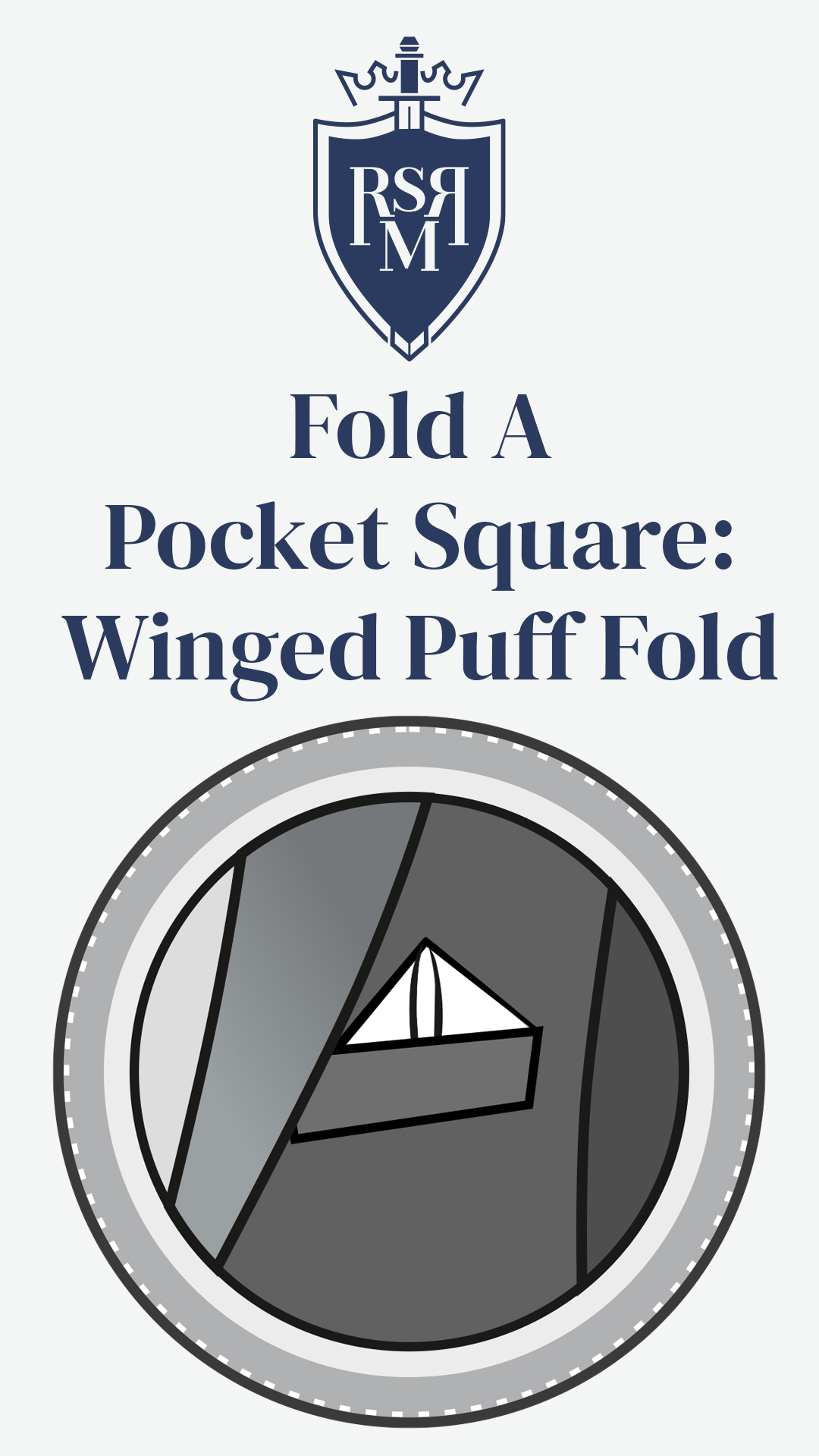 Fold A Pocket Square Winged Puff Fold