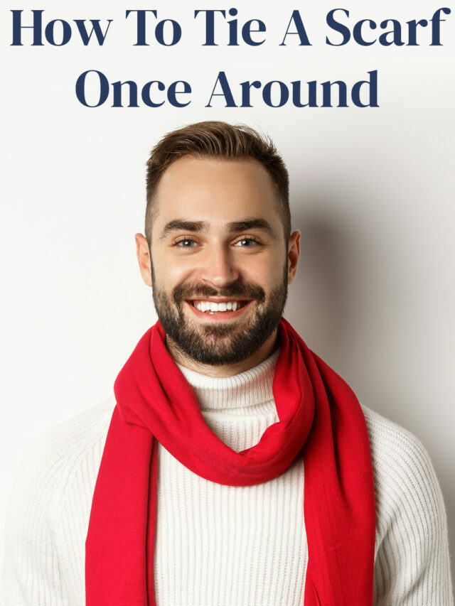 How To Tie A Scarf – Once Around