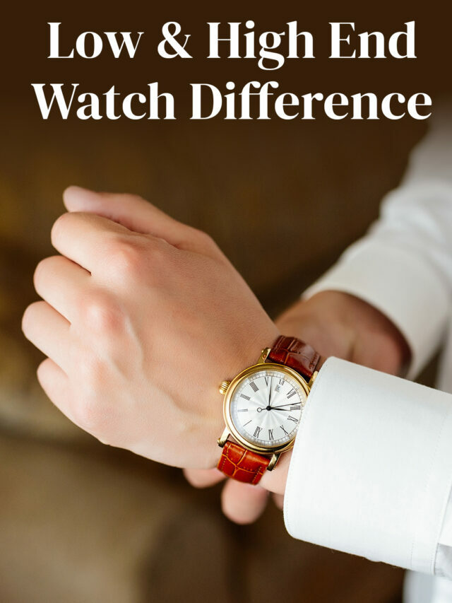 Low Vs High End Watches Difference