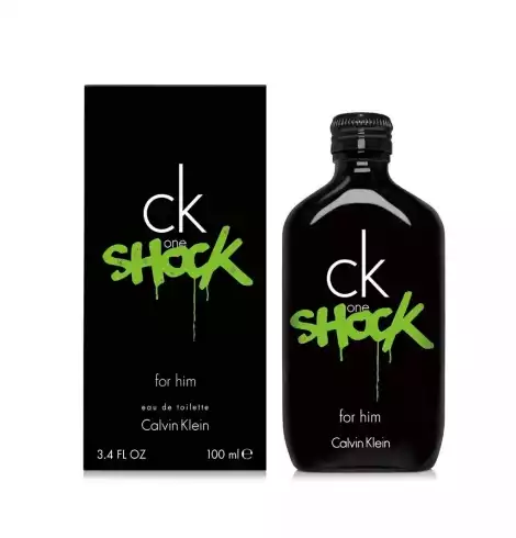 Ck One Shock Men Calvin Klein EDT Spray 6.7 oz (200 ml)