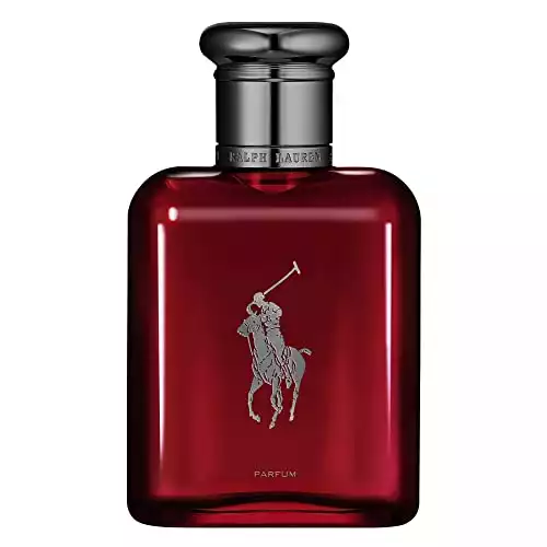 Ralph Lauren - Polo Red - Parfum - Ambery & Woody - With Absinthe, Cedarwood, and Musk - 2.5 Fl Oz