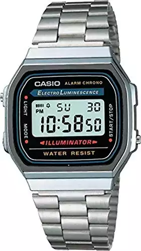 Casio A168W-1 Illuminator Watch