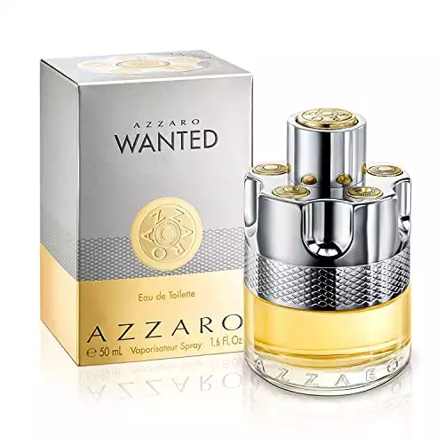 Azzaro Wanted Eau de Toilette — Mens Cologne — Woody, Citrus & Spicy Fragrance, 1.6 Fl Oz