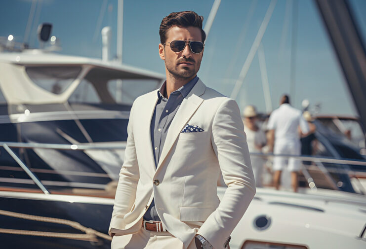 Focus-On-The-Fit-hot-summer-suit-yacht-sunglasses