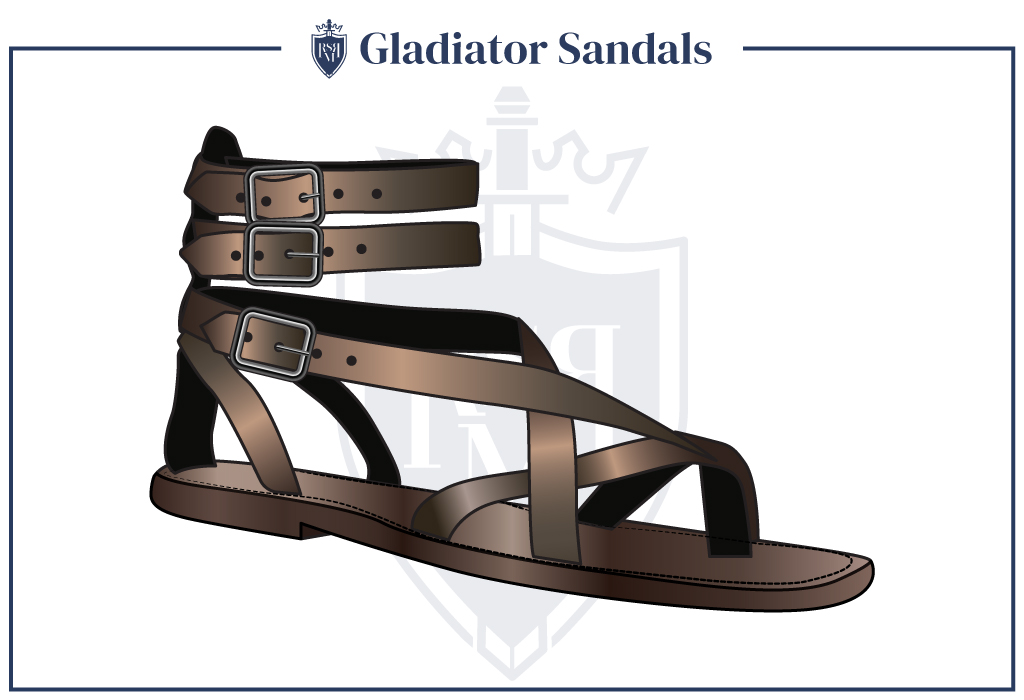 Gladiator-Sandalen für Herren