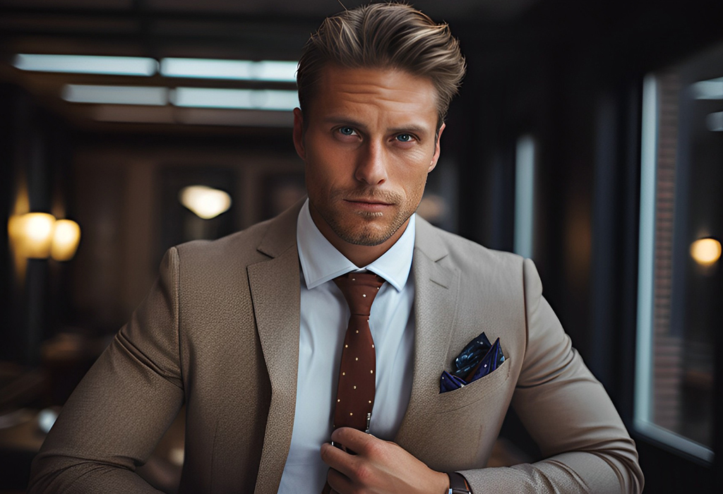 custom tailored suit for muscular men