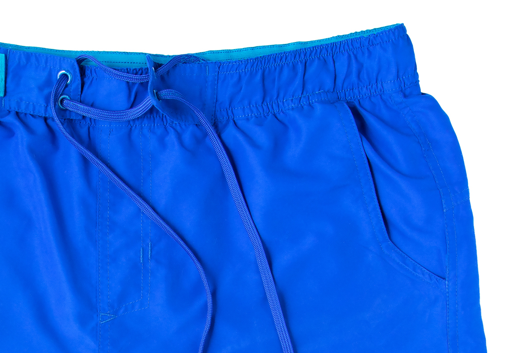 blue men's swim trunks 