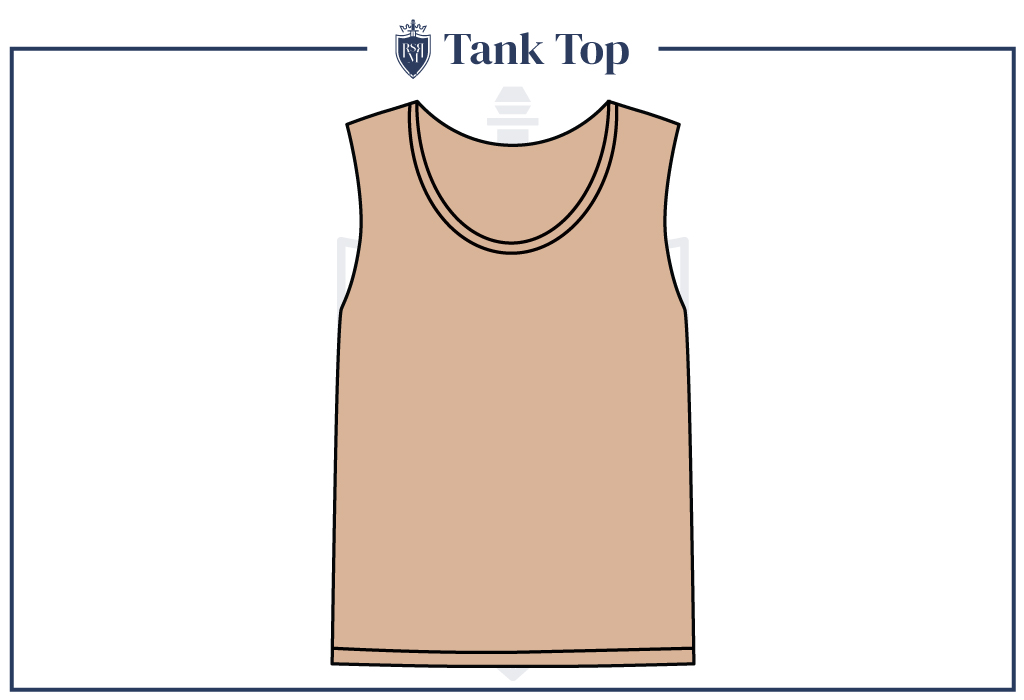 Tanktop-Unterhemd