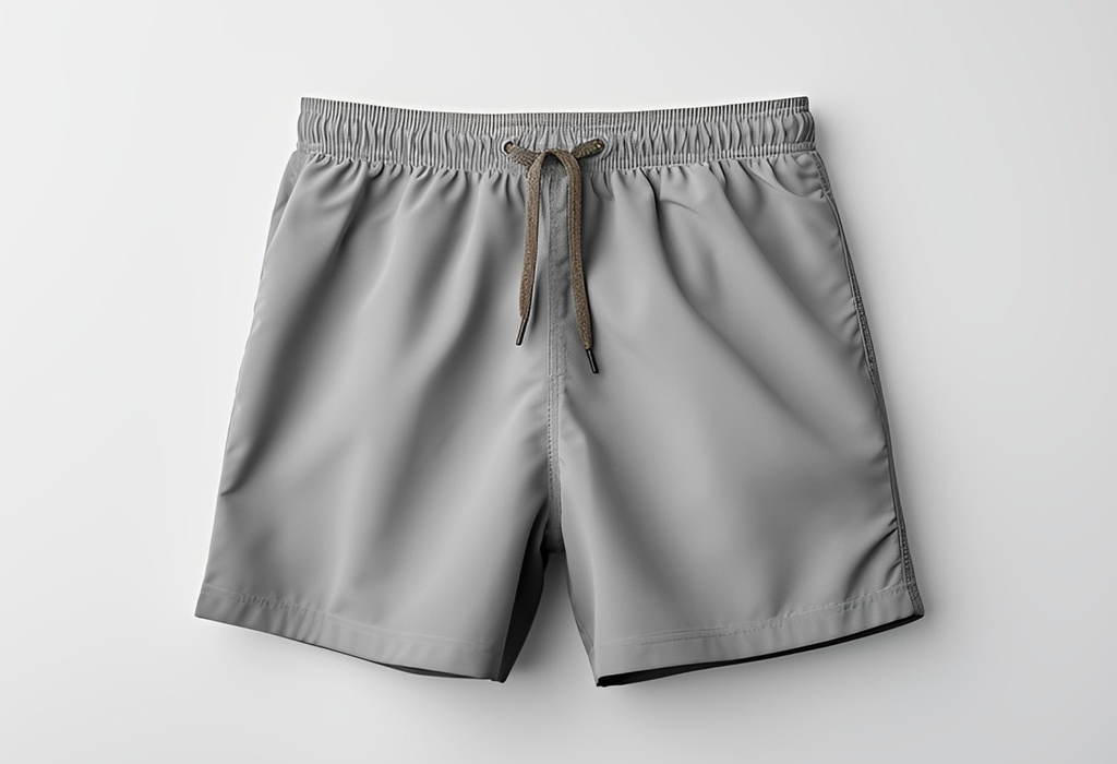 gray swim trunks for men 