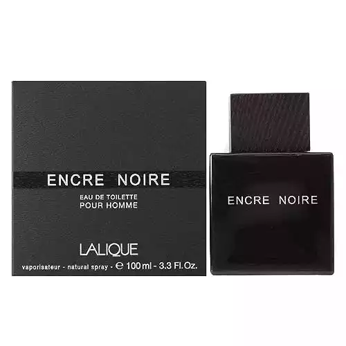 Lalique Encre Noire Pour Homme EDT Spray, 3.3 oz