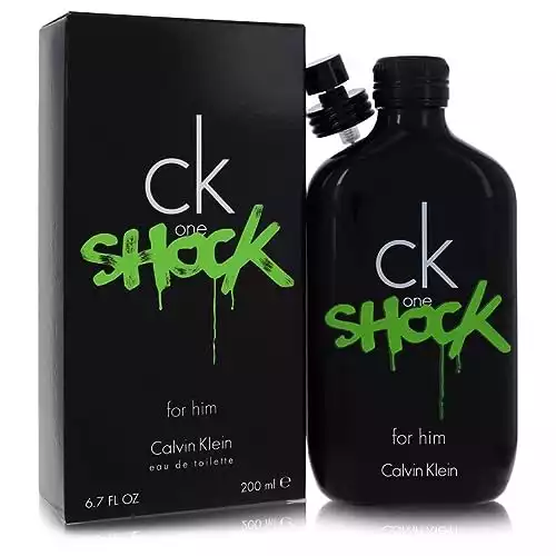 CK One Shock Cologne By Calvin Eau De Toilette Spray 6.7 oz