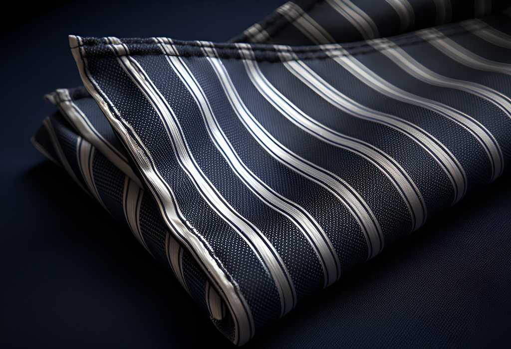 Striped Pattern pocket square