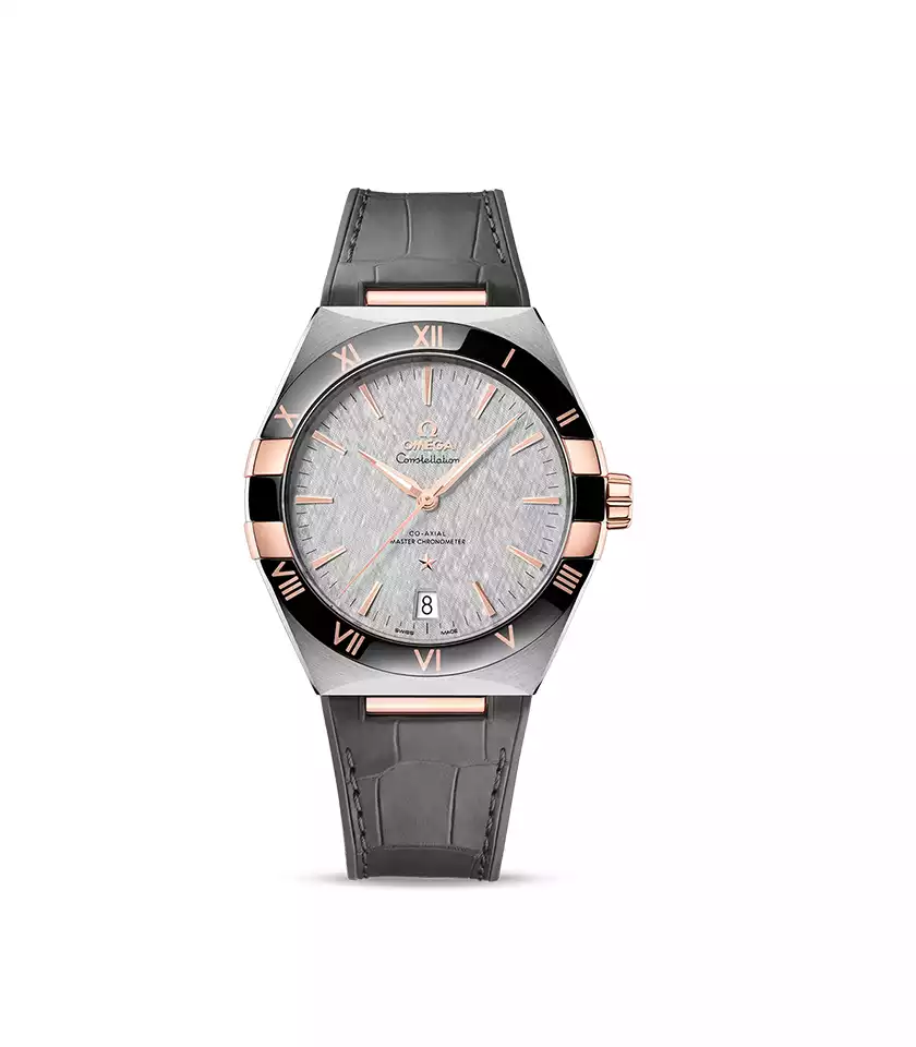 Omega Constellation Automatic Grey Dial Men's Watch
