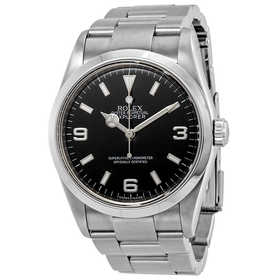 Rolex Explorer Automatic Chronometer Black Dial Men's Watch 224270-0001