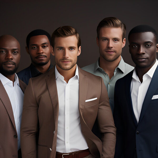 various types of stylish men