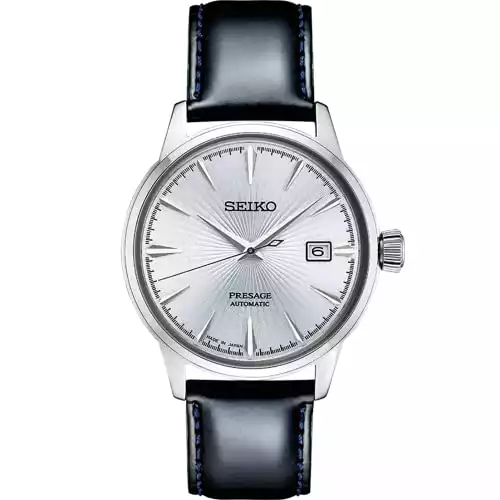 SEIKO SRPB43 Men's PRESAGE Automatic Watch w/Date, Blue