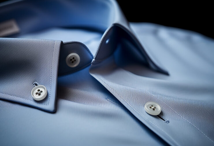button dow collar shirt