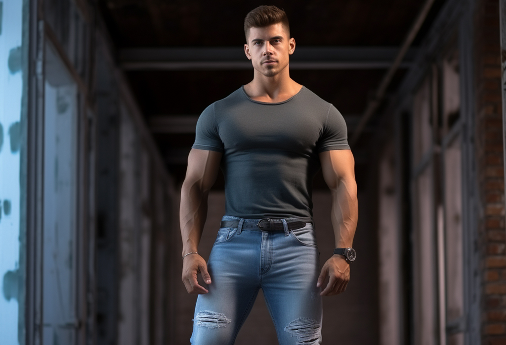 best jeans for men with muscular thighs