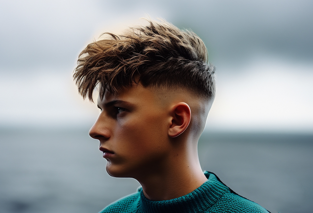 Messy Textured Crop haircut