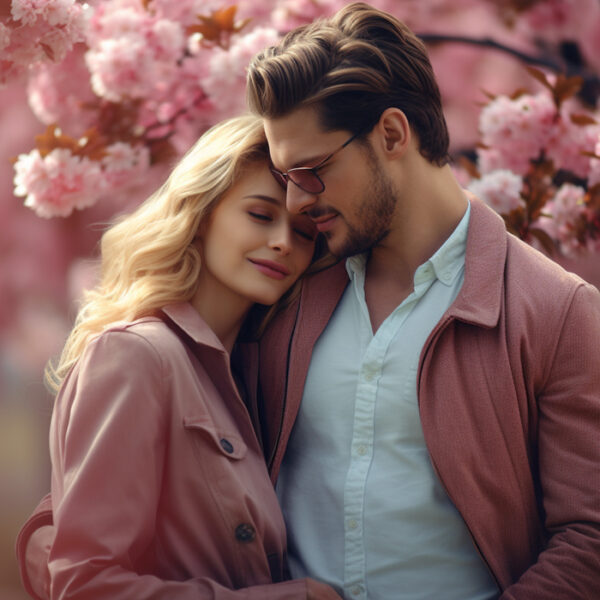 man wearing pink draws women attention