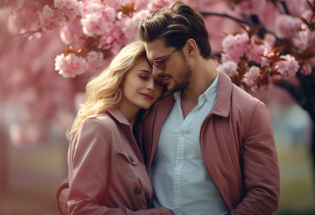 man wearing pink draws women attention