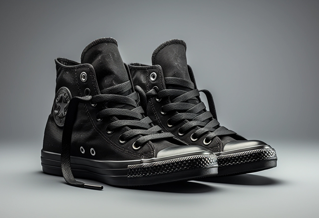 Converse High-top sitting side by side