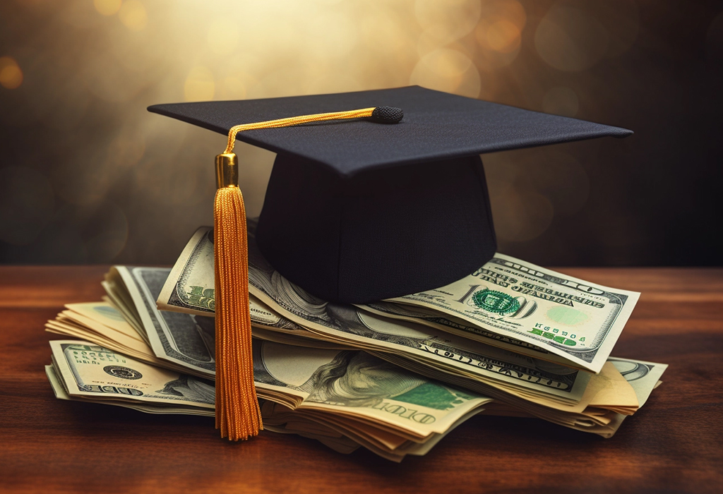 college graduation and money