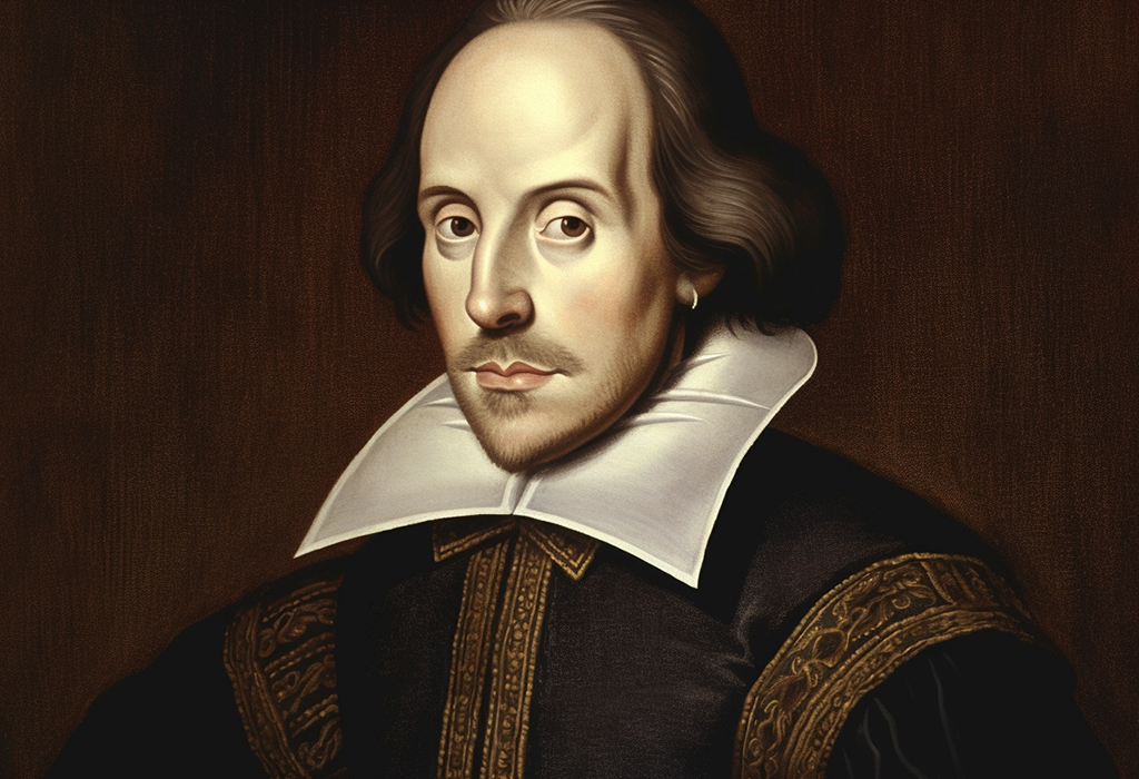 man's collar style in Shakespeare times