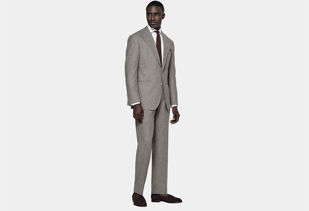 grey suit from suitsupply