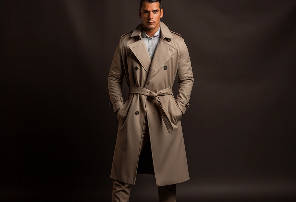 trench coat fit