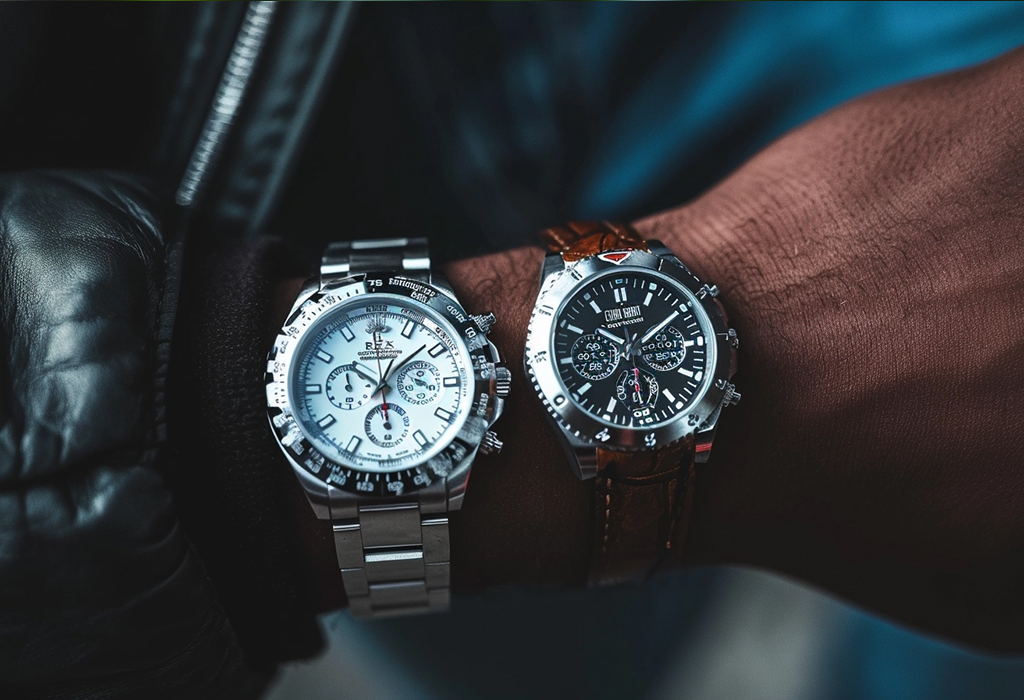 2 chronogrpah watches on same wrist
