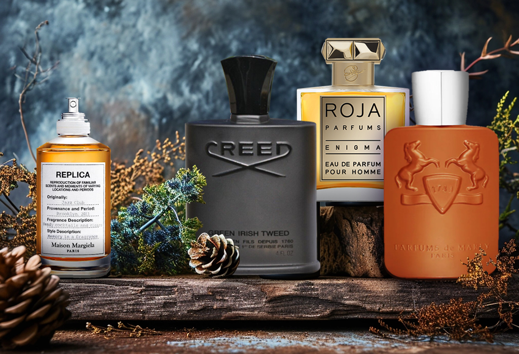 selection of niche fragrances