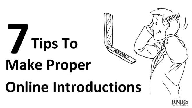 7 tips to make proper online introductions