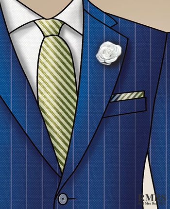 US070 Men Fashion Blue Solid Neck Tie Necktie Pocket Square Handkerchief Set Lot 