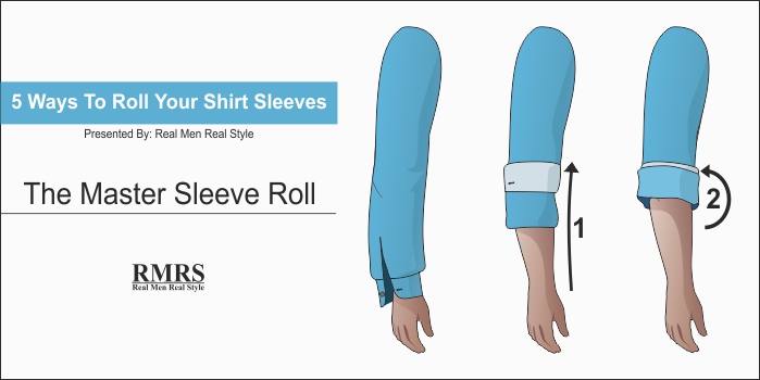 how to roll up sleeves