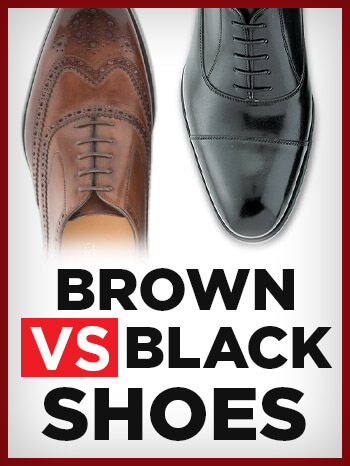 Dress Shoes Color | Brown Vs. Black 