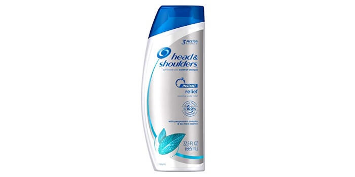 head and shoulders instant relief