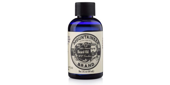 mountaineer brand beard oil