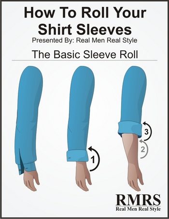 How To Roll Up Sleeves - 5 Shirt Sleeve Folding Methods For Men