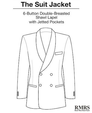 Ireton Road Slim Fit Light Grey Double Breasted Men's Blazer | MrGuild